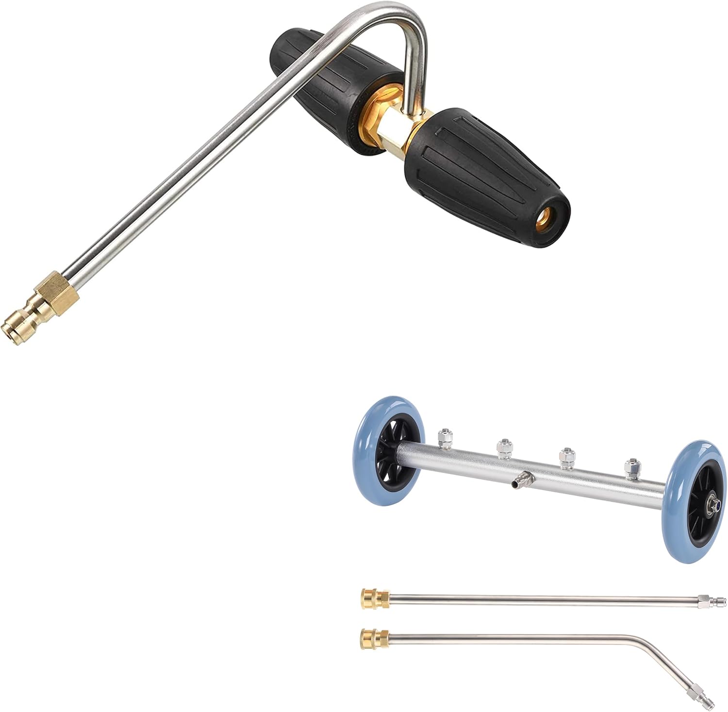 RIDGE WASHER Gutter Cleaner Attachment for Pressure Washer, Pressure Washer Undercarriage Cleaner