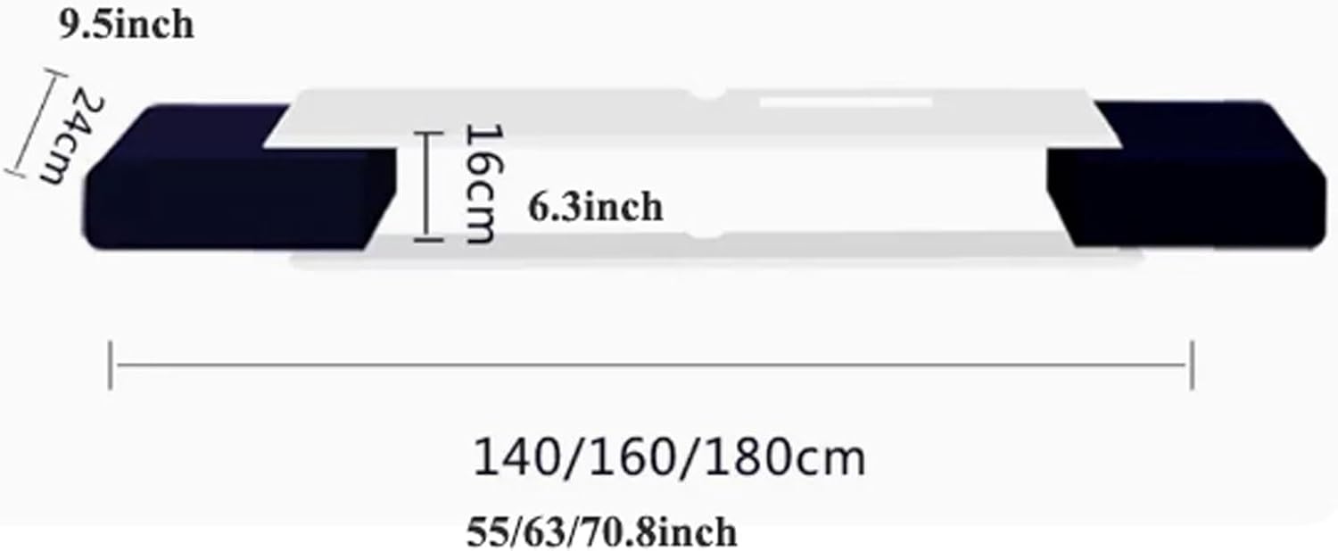 TV Stand TV Cabinet Modern Floating Wall Mounted 55/63/70.8 Inch TV Console with Open Storage Shelf, Space Saving Decorative Contemporary Media Storage Rack Television Stands (Color : White, Size :