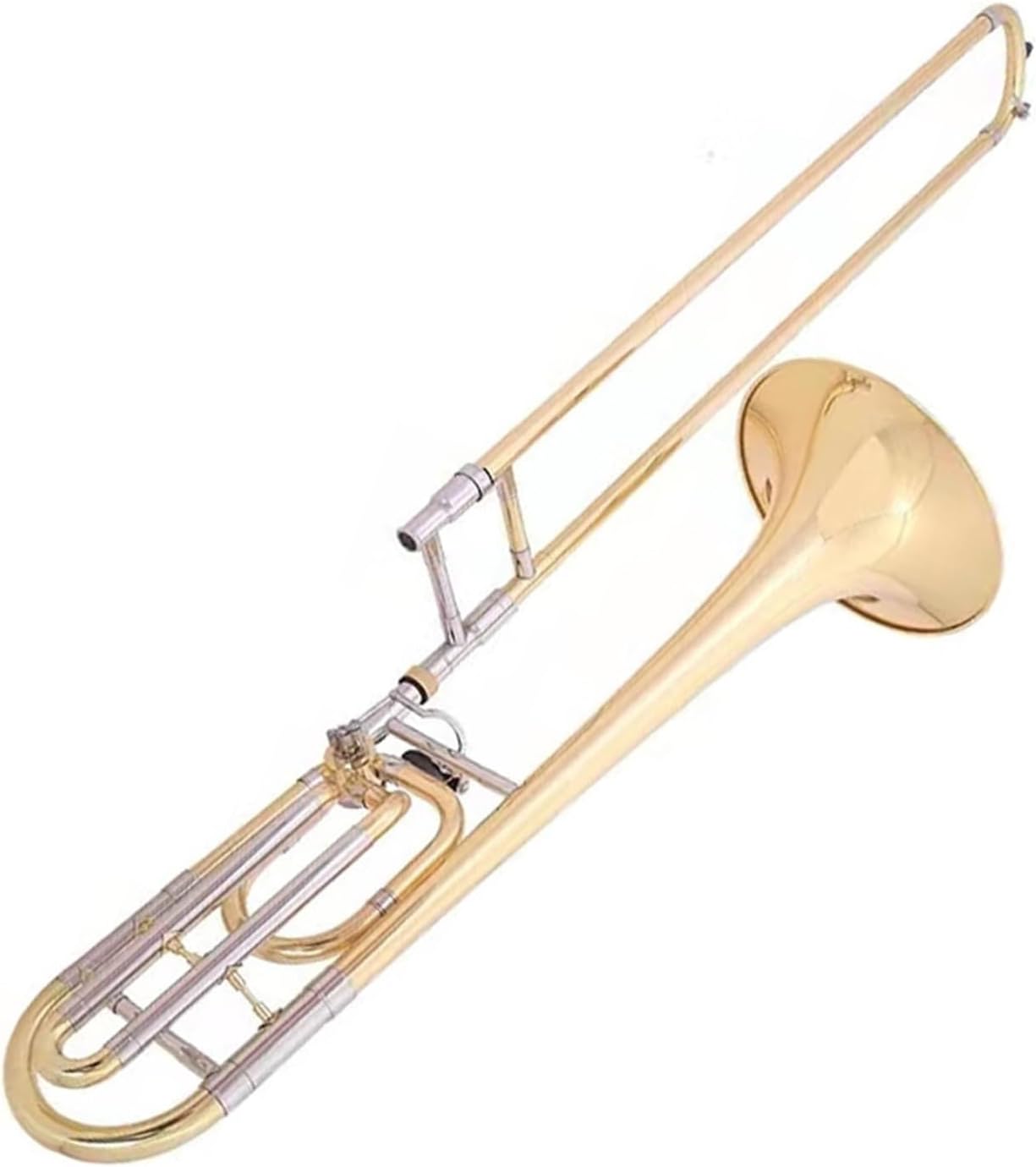 Tenor B flat trombone instrument brass material