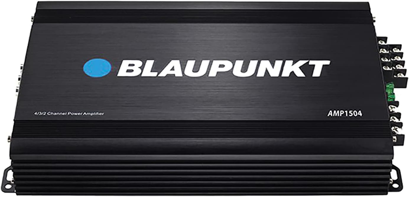 Blaupunkt 1500W 4-Channel, Full-Range Amplifier