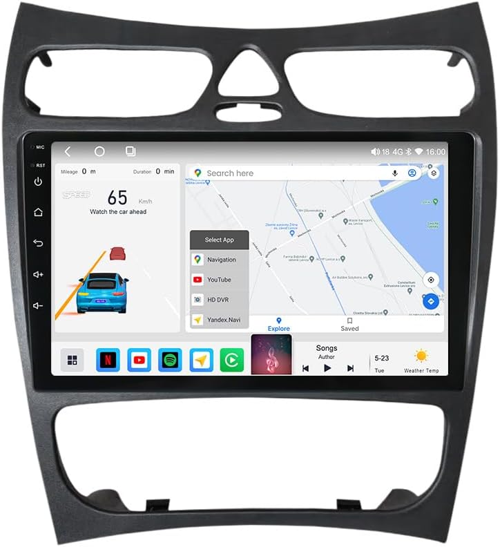 Car Stereo Radio for Benz CLK 02-05…