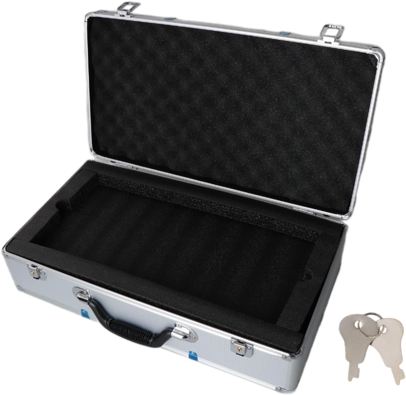 Microphone Hard Case Hard Carrying Bag Travel Mic Cases Cordless Microphone Protection Case, Handheld Mic White