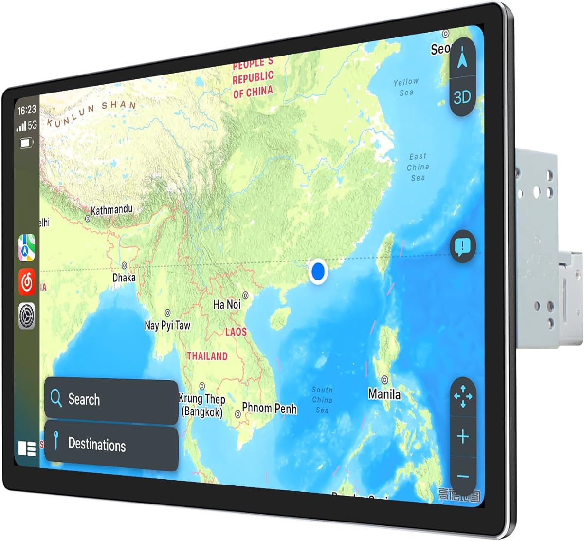 Joying Double Din Android Auto 12.95 Inch Car Stereo with Apple Carplay, Android 13 Head Unit 4GB+64GB Touch Screen Radio with Mirror Link, AM/FM, Bluetooth, SWC, GPS(JY-UTD14N4)