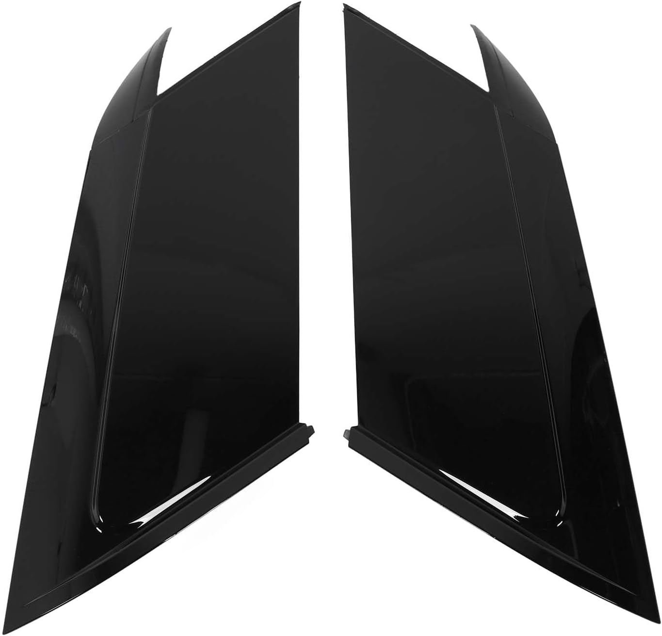 Qqmora D Pillar Rear Side Corner Trim, Glossy Black Stylish D Pillar Trim for Sport LR102622 LR102523