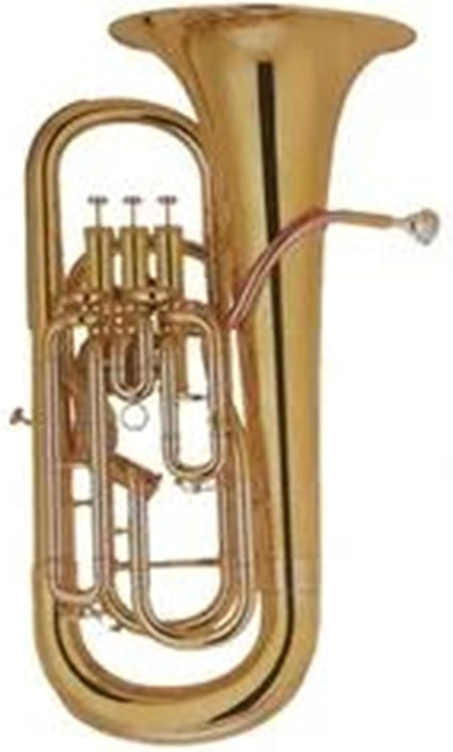 Beginner euphonium Gold 3+1 Pistons Euphonium Brass Wind Instrument Gold