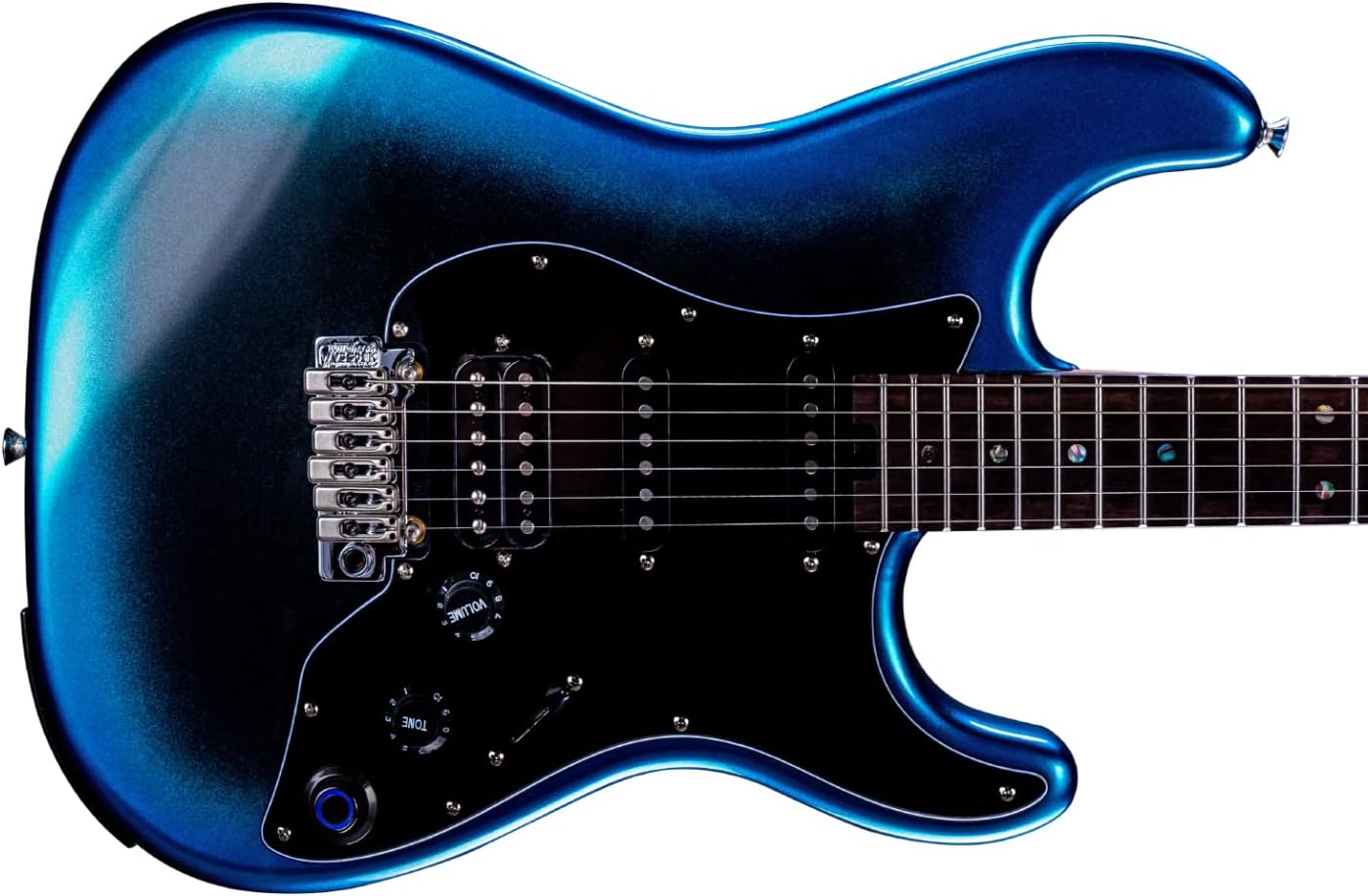 GTRS P800 Rosewood Fretboard Professional Electric Guitar Kit with Intelligent Process System Guitar Simulations Effects Drum Looper Metronome Support App Control for Recording Performance Practice