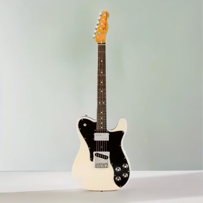 Fender American Vintage II 1977 Telecaster Custom Electric Guitar - Olympic White with Rosewood Fingerboard