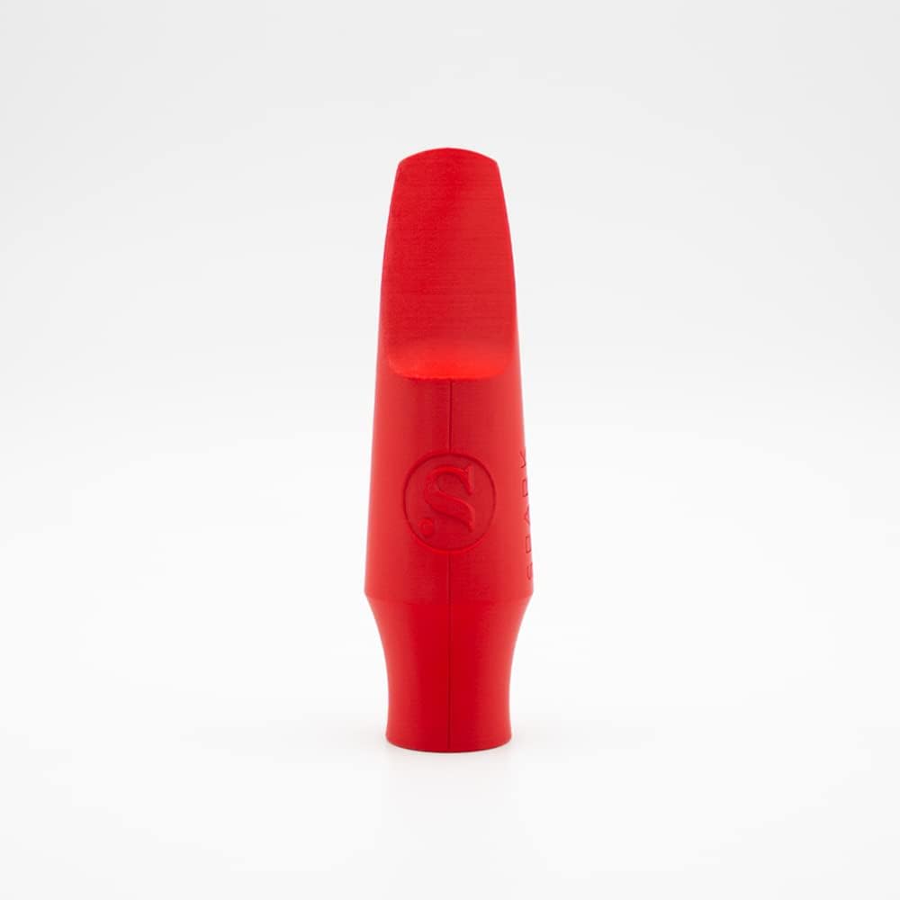 Syos Tenor Saxophone Mouthpiece, Spark Model, 7 Tip Opening, Carmine Red, Improve the Sound of your Sax with this Easy-To-Play, Bright and Powerful Tenor Sax Mouthpiece