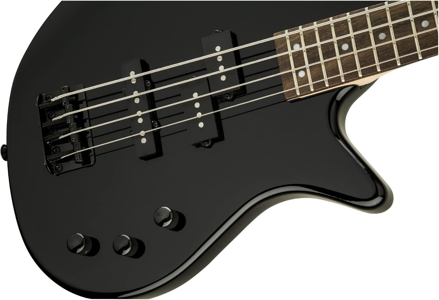 Jackson JS Series Spectra Bass JS2, Gloss Black, Laurel Fingerboard