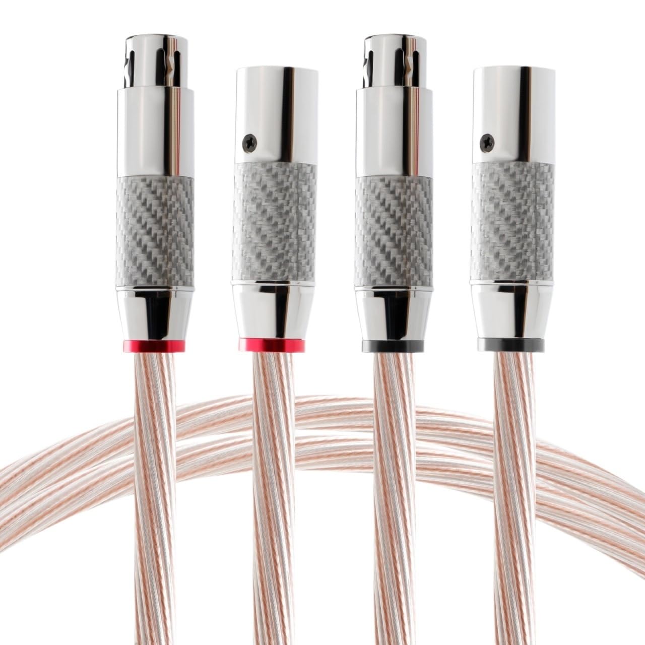 Cable Silver Mixed XLR Balance 3 Pin XLR Balanced Cable(0.5 m)