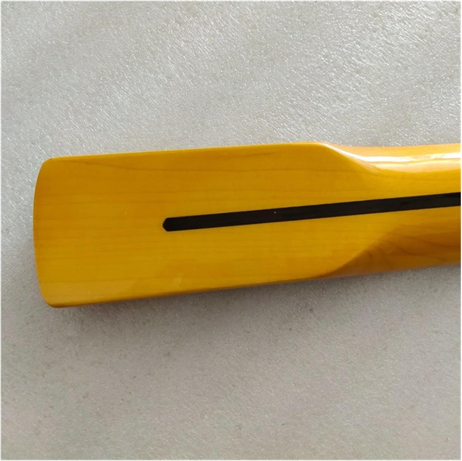 Yellow Maple 20 Frets Bass Guitar Neck 4 String Maple Fingerboard Bass Neck Replace Electric Guitar Neck