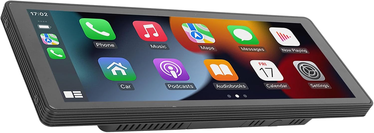 Portable Car Stereo, Android Auto Voice Assistant, 9.3 Inch Touchscreen Bluetooth Car Radio Receiver, Backup CameraFM Split Screen DVR for Cars RV Truck