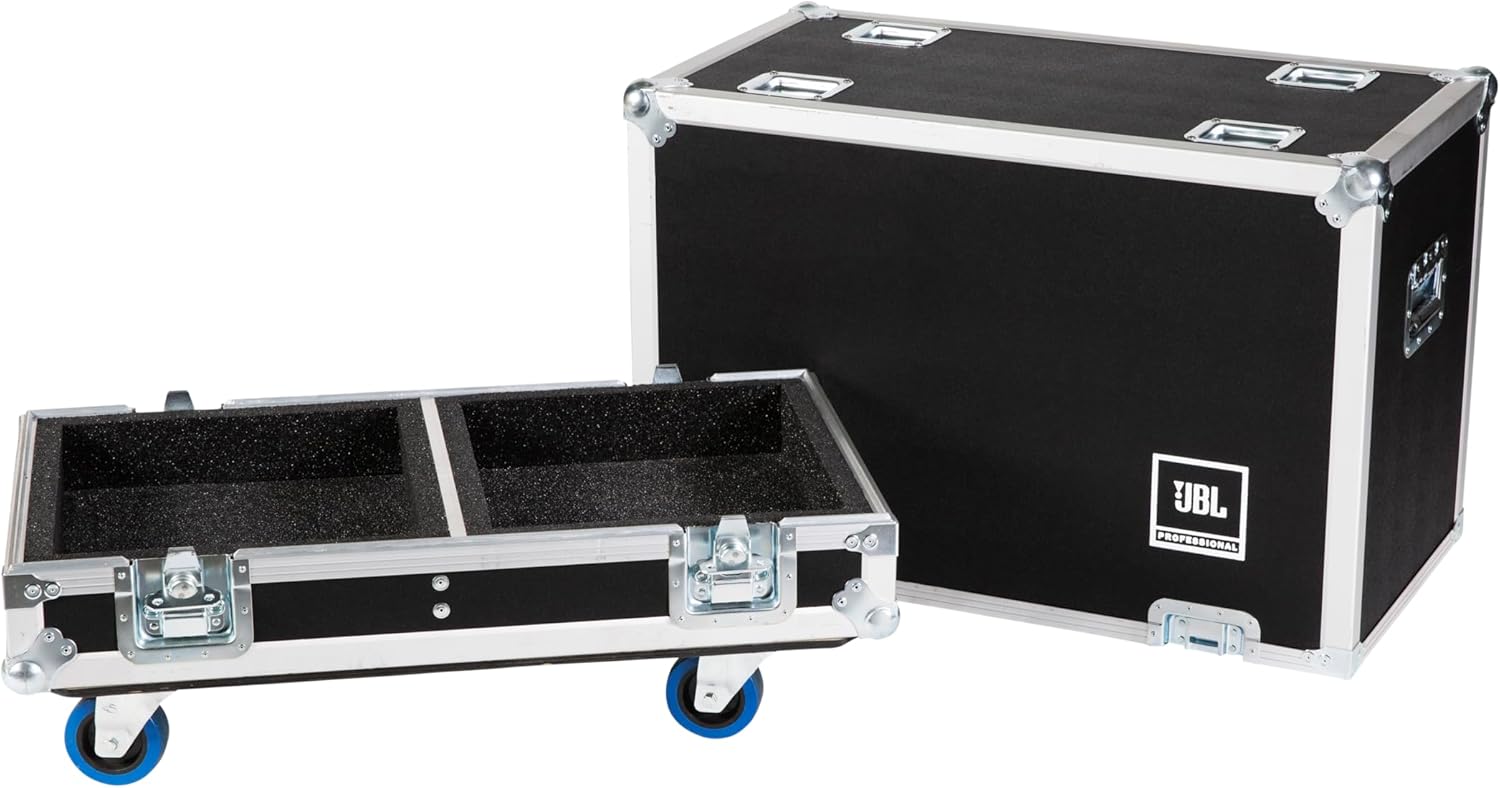JBL Bags JBL-FLIGHT-VRX932-LAP Flight Case for (2x) VRX932-LAP, 1/2-Inch Plywood Construction, 3.5-Inch Casters and Truck Pack Exterior.