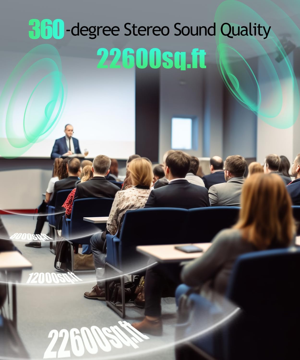 SHIDU 40W Portable Voice Amplifier with Wireless Microphone Headset,Rechargeable Bluetooth Megaphone for Teachers, Instructors, Public Speaking | Classroom, Outdoor, Meetings (Model S95)