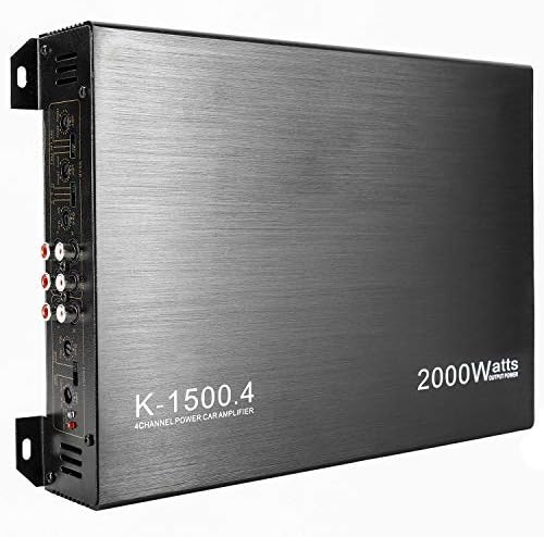 YaeCCC 2000W 4 Channel Amplifier Car Audio Car Amplifiers Subwoofer Amplifier