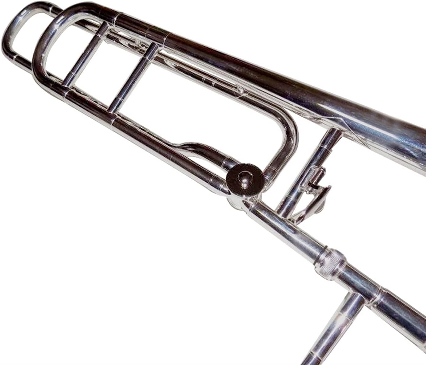 Standard Trombone B Flat Tenor Trombones Musical Instruments with Case Mouthpiece F Attachment Trombone Valve Trombone
