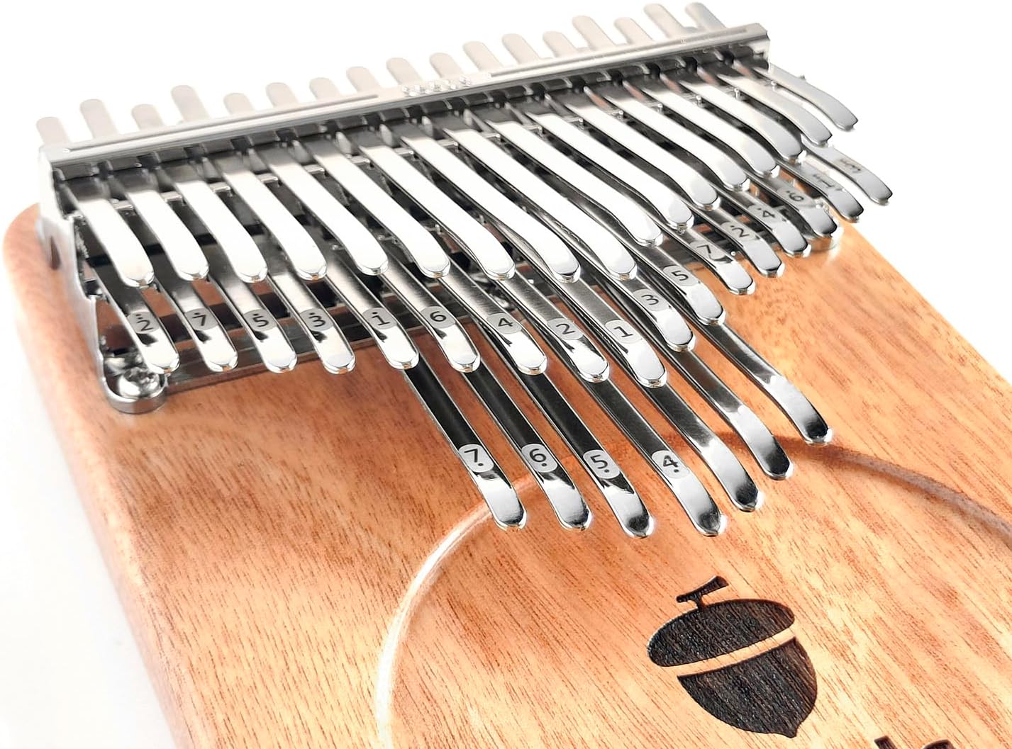 Seeds Kalimba Thumb Piano 41 Keys Chromatic C-Tuned Thumb Piano Okoume wood Flat Board ultra-lightweight Portable Mbira Finger Piano(LATEST VERSION)