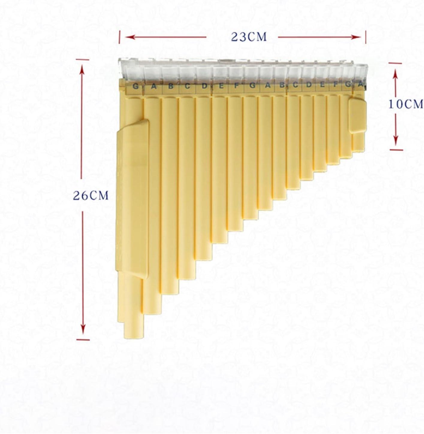 PanPipes Woodwind Instrument Twelve Well-Tempered Double-pan Flute