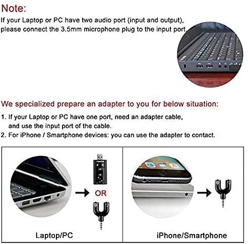 Recording Microphone,3.5mm Cable Stereo Microfone for Podcast Singing Recording Mic with Desktop Tripod