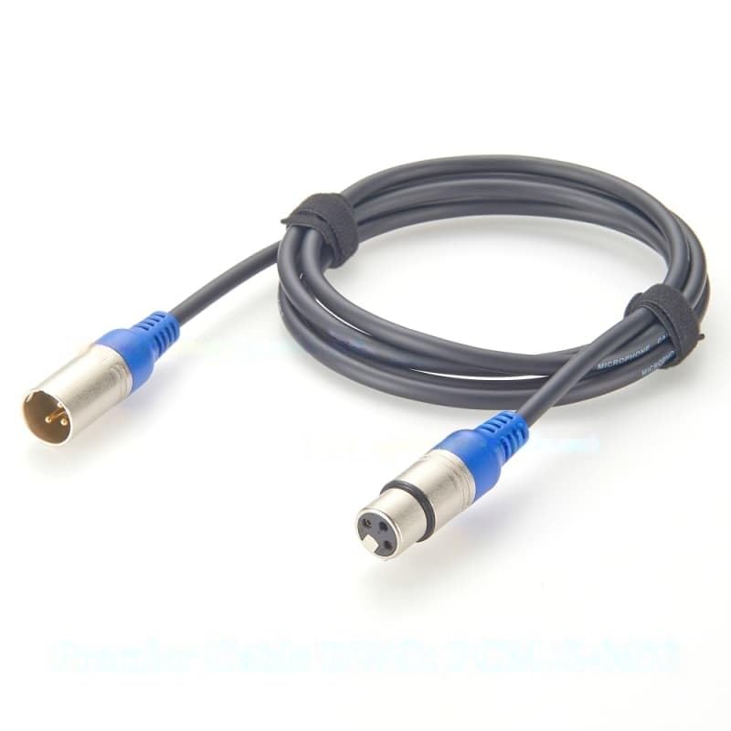 5m PCM-S-0673 XLR Microphone Cable, DMX512 XLR 3-pin Male to Female Extension Cable, dimmer Adapter, Suitable for Stage Lighting, Mixing Consoles, Speakers, and Audio Equipment.