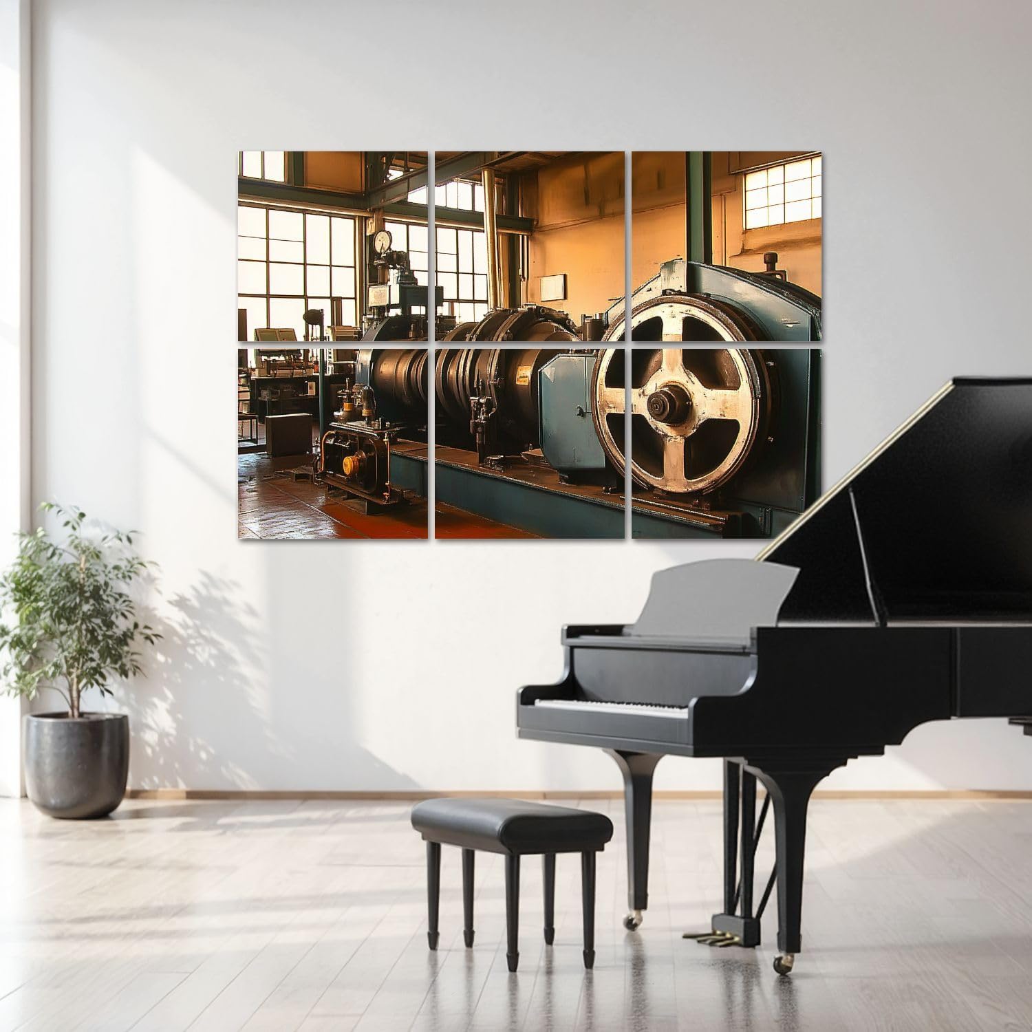 6 Pack Art Acoustic Panels pump Sound Absorbing Panel 48