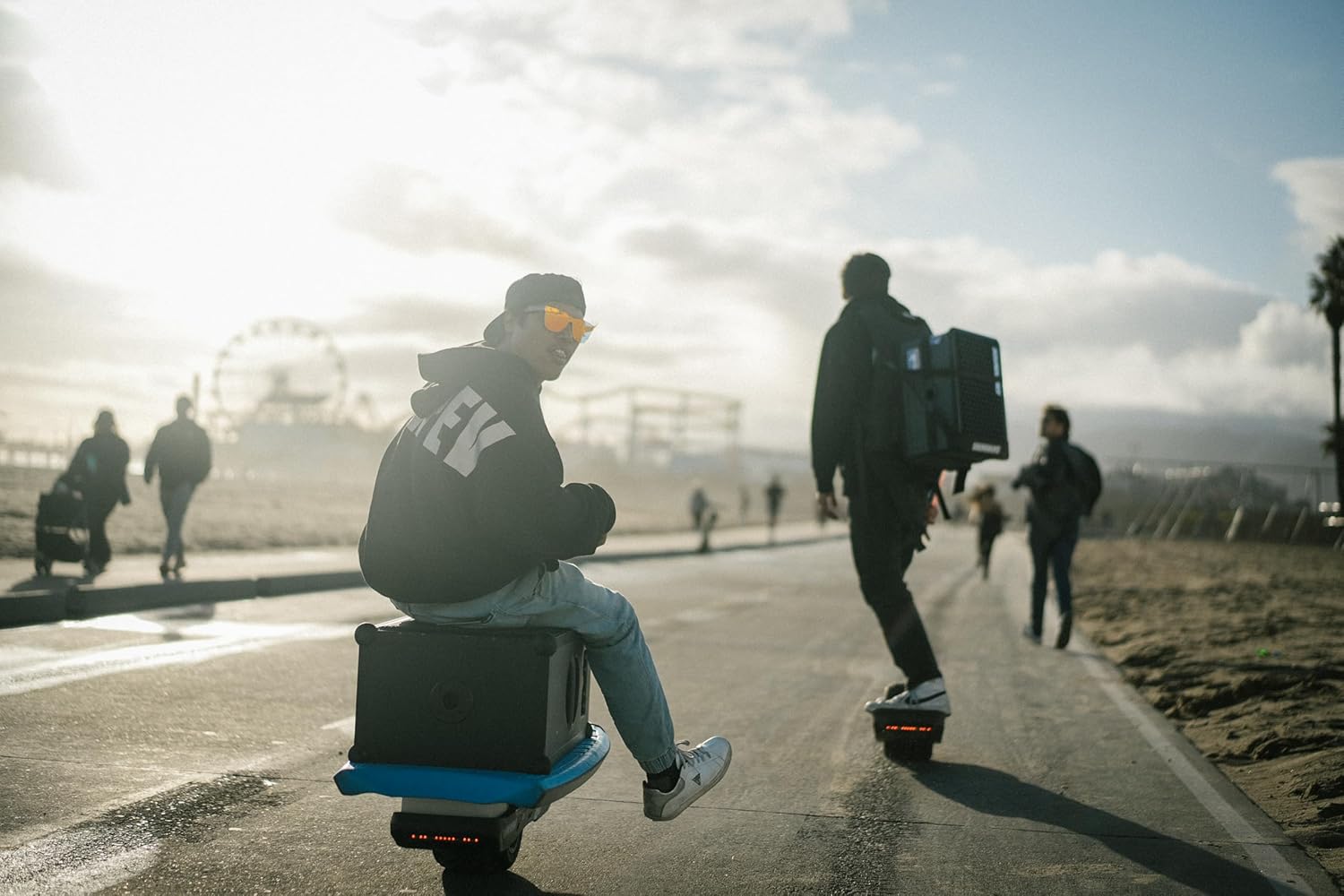 SOUNDBOKS Go - Portable Bluetooth Speaker - USB-C Charging Battery - Compact Performance Speaker for On The Go - Splash and Shockproof - 40 Hours Battery Life - 121 dB (Black)