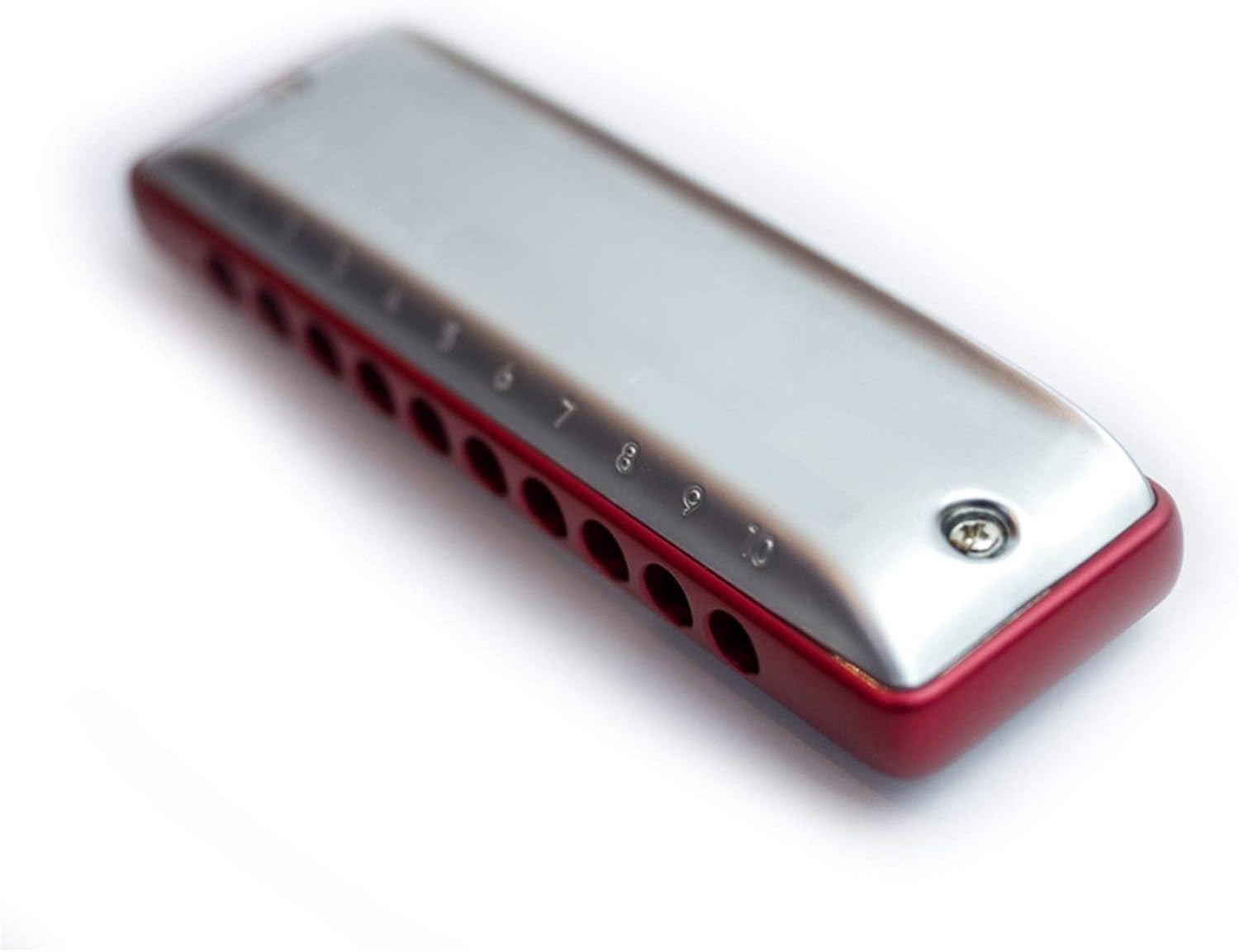 SUOFEILAIMU MarsM2 Aluminum Comb Silver Cover (Color : Key of D)