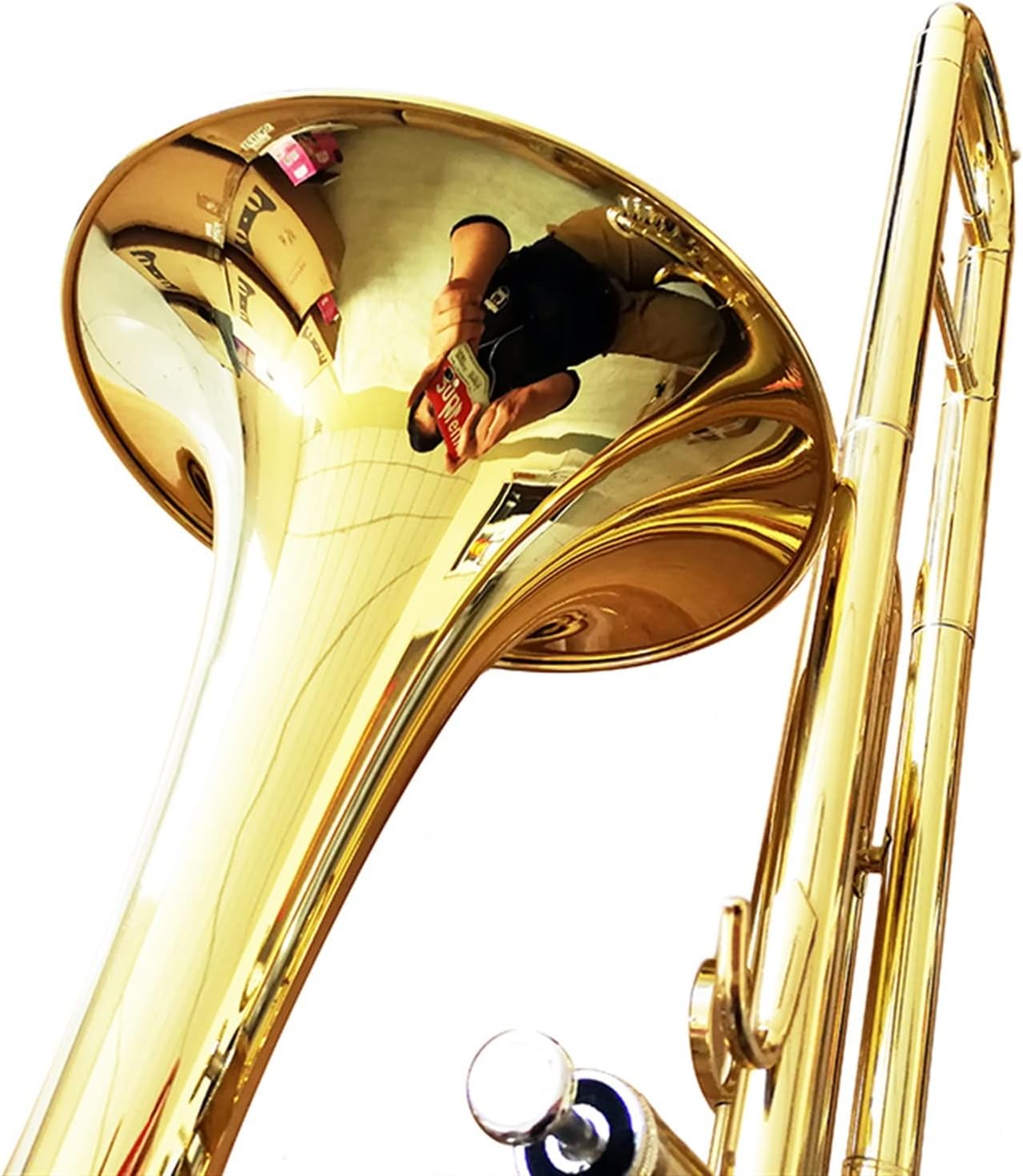 TSTS Professional EB Tuning Key Alto Trombone Suitable for Stage Performance Beginner Trombone