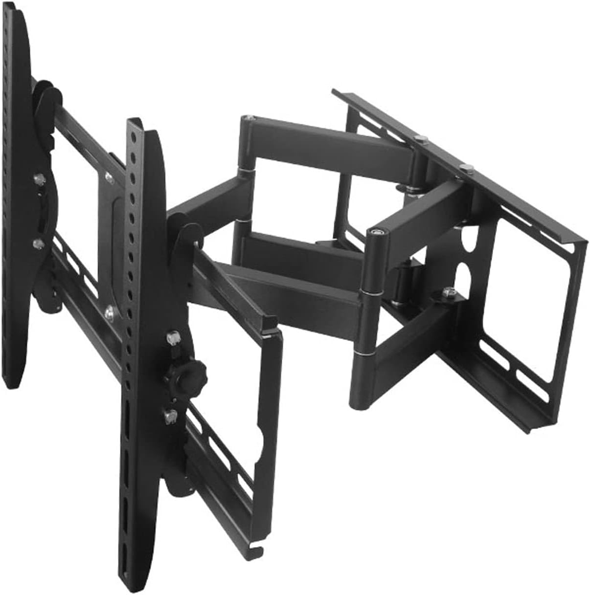 TV Wall BracketTV Wall Mount - Swivel and Tilt Full Motion TV Mount - for 42-75 Inch TVs, TV Monitor Wall Mount Bracket, Holds Up to 90kg/198lbs, Max 600x400mm