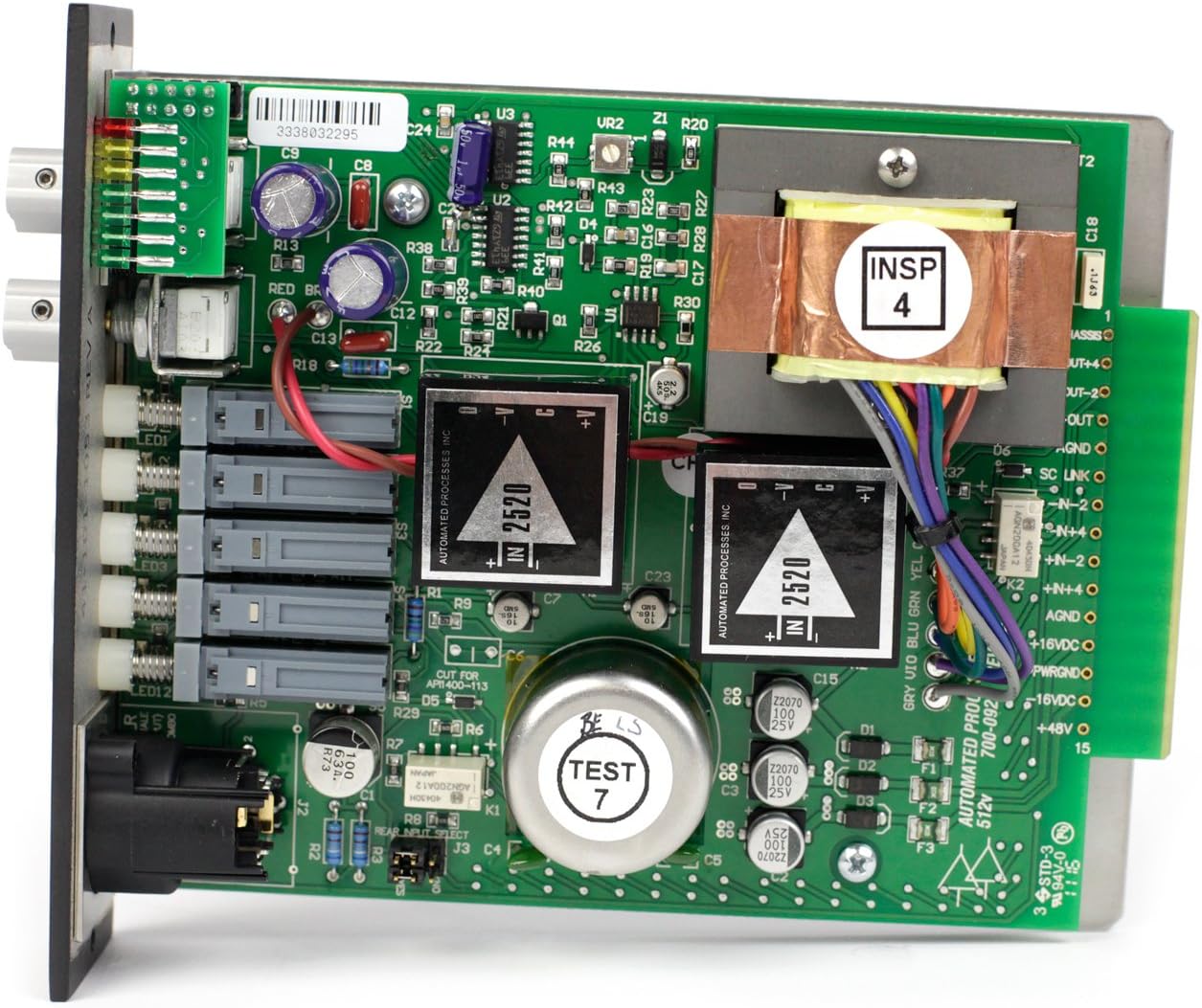 API 512V 500 Series Discrete Microphone Preamp