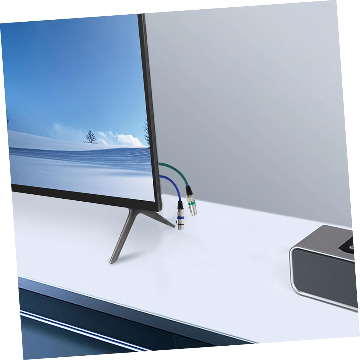 ERINGOGO 12pcs XLR Male to Female Microphone Cable Red and Green Audio Cord for Professional Sound Reproduction and Versatile Use