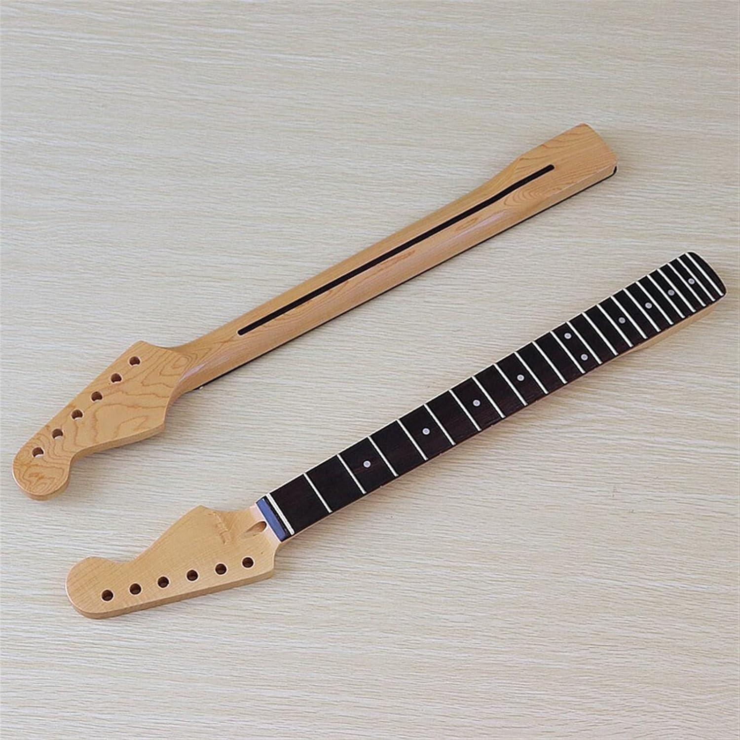 Replacement Guitar Neck 6-string Rosewood Guitar Neck With Maple Gloss 22-fret Neck Modification DIY Electric Guitar Instrument Accessories