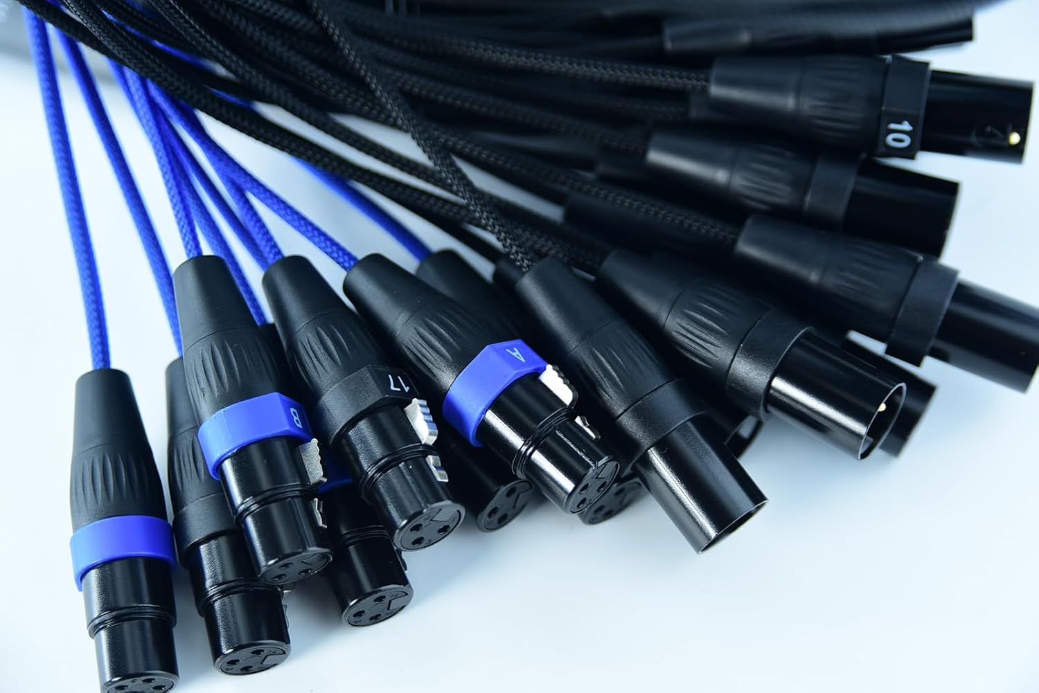 Arklove 16 Send Female 8 Return Male 24-Channel Low Profil XLR 1/4