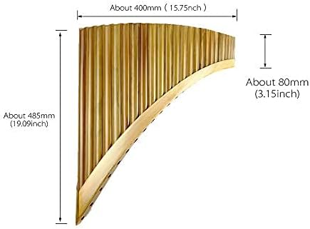 Pan Flute 25 Pipes C Key Pan Flute Pan Pipes Woodwind Instrument Chinese Traditional Musical Instrument Bamboo Pan Flute