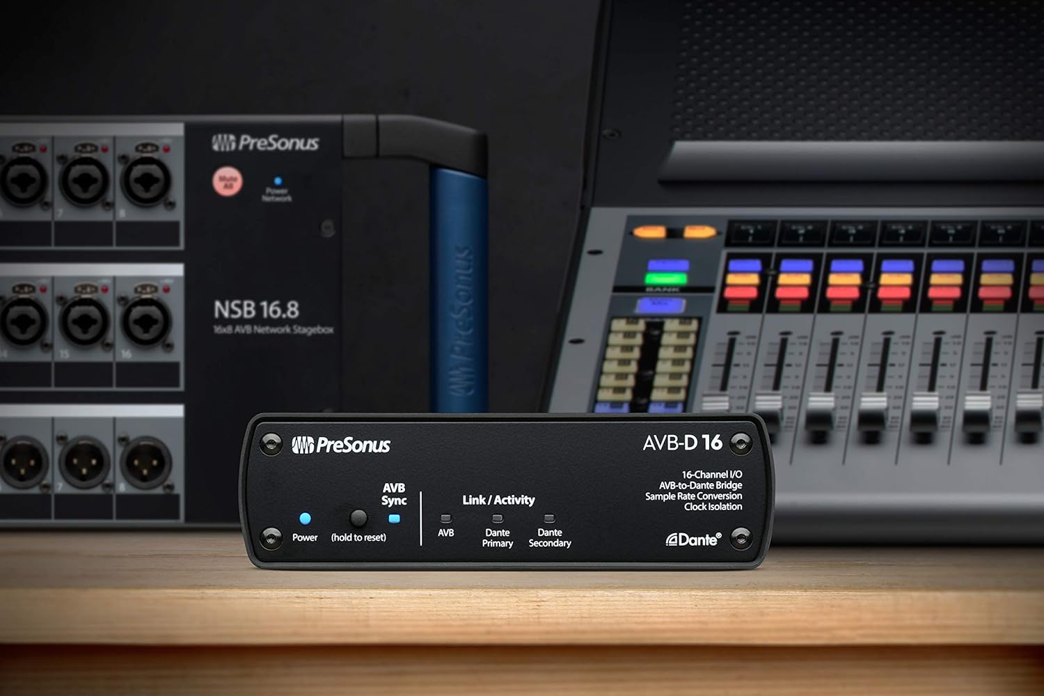 PreSonus AVB-D16 16x16 AVB-to-Dante Bridge