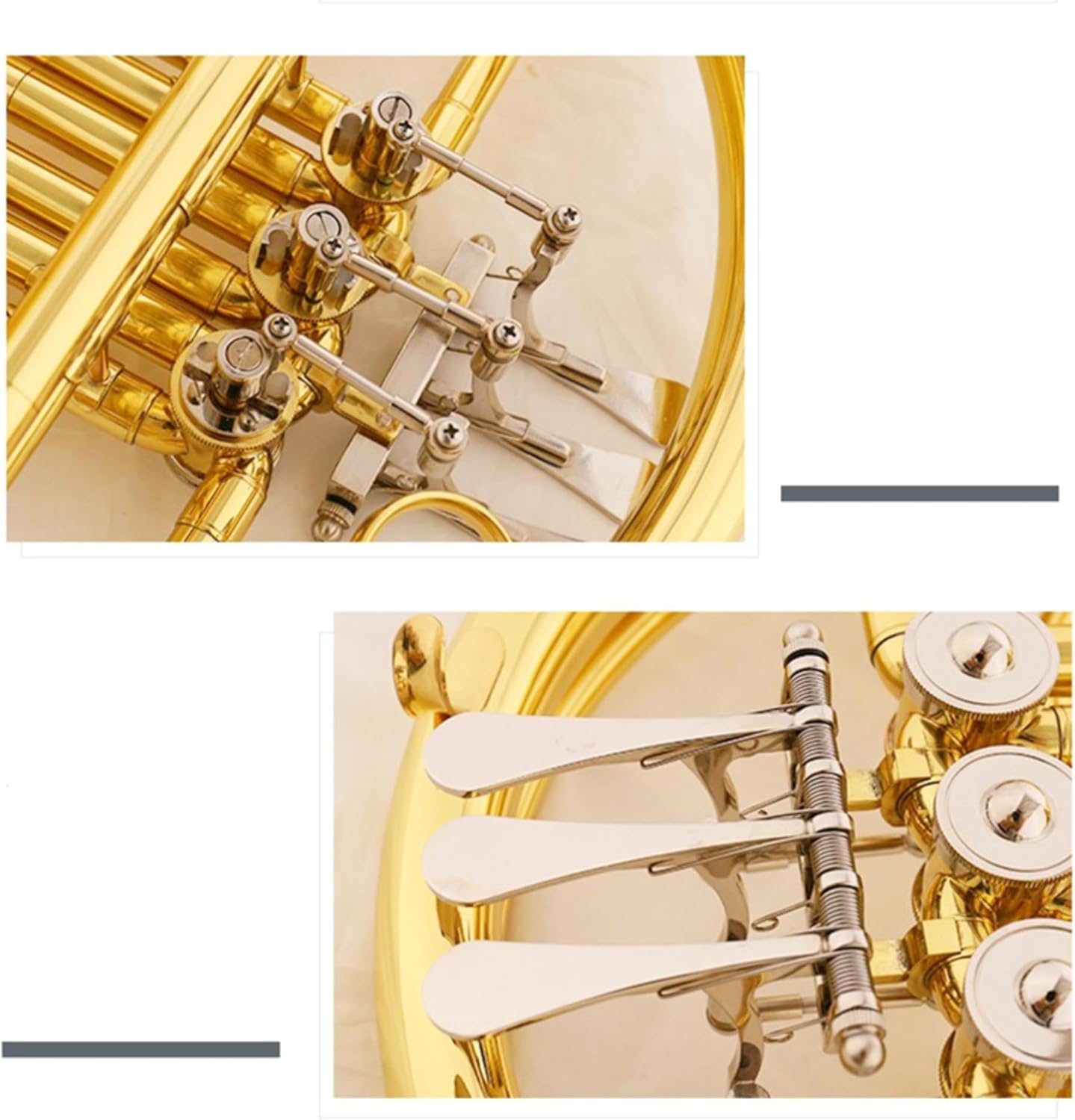 French Horn 3 Keys Single Row in F Key Suitable for Adults