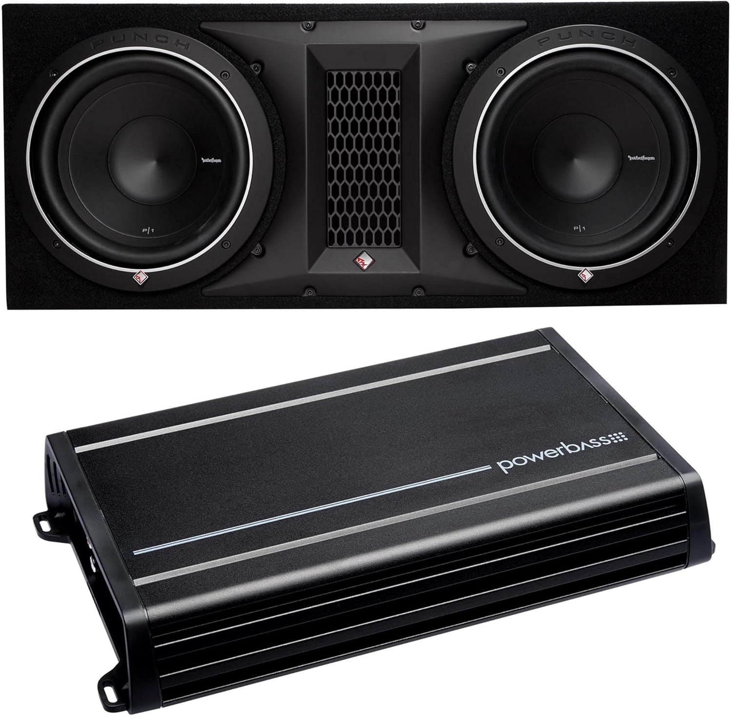 Rockford Fosgate P1-2X10 Dual 10