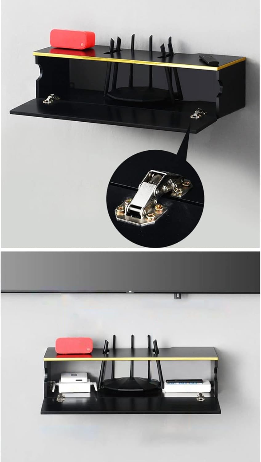 Wall Shelf Floating Shelf Wall mounted TV Shelf TV Stand TV Media Console Set-top box Router Storage Shelf TV Background Wall Decorative Shelf Wall Mount Corner Shelves TV board Display shelves