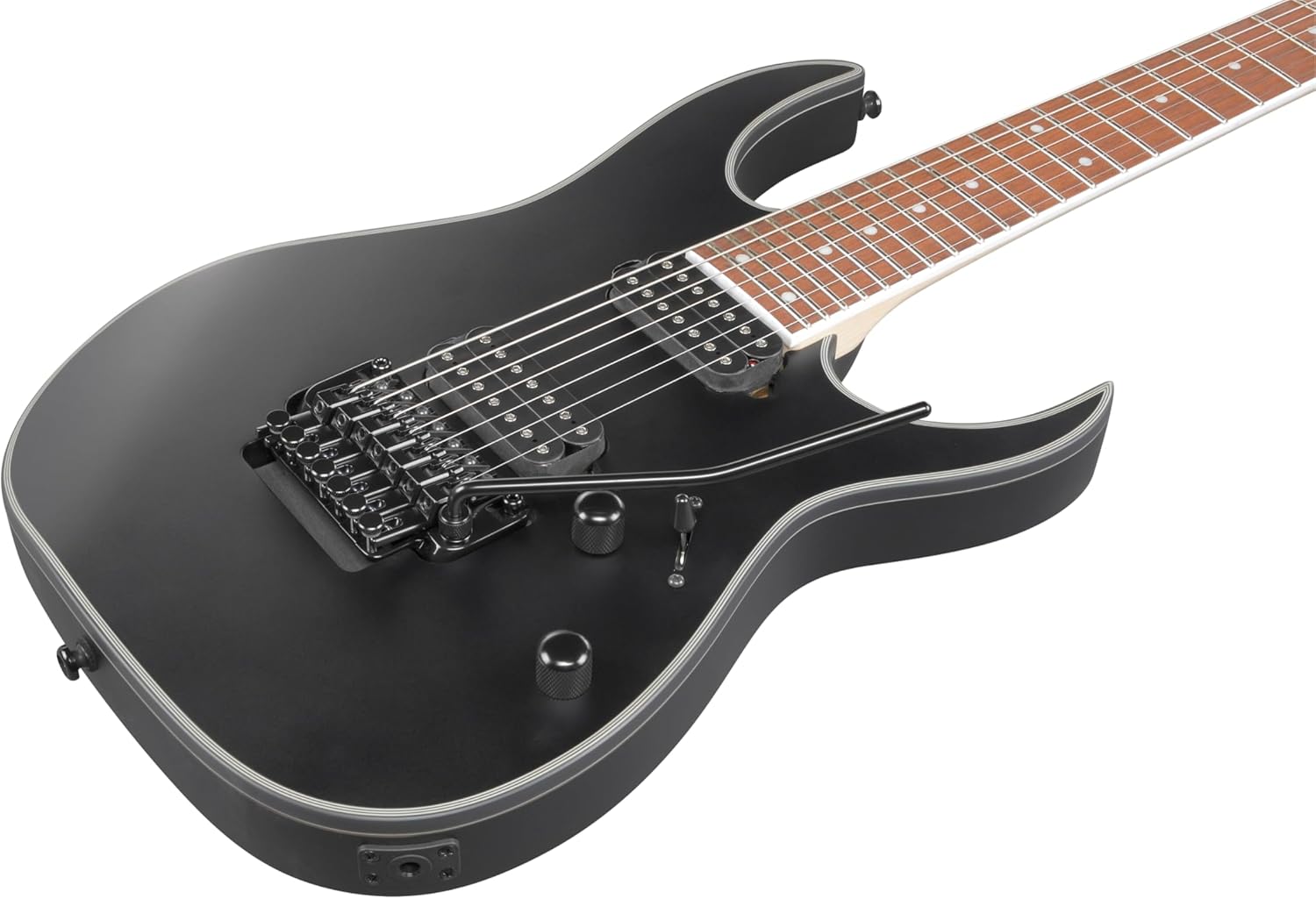 Ibanez RG7420EX 7-string Electric Guitar - Black Flat