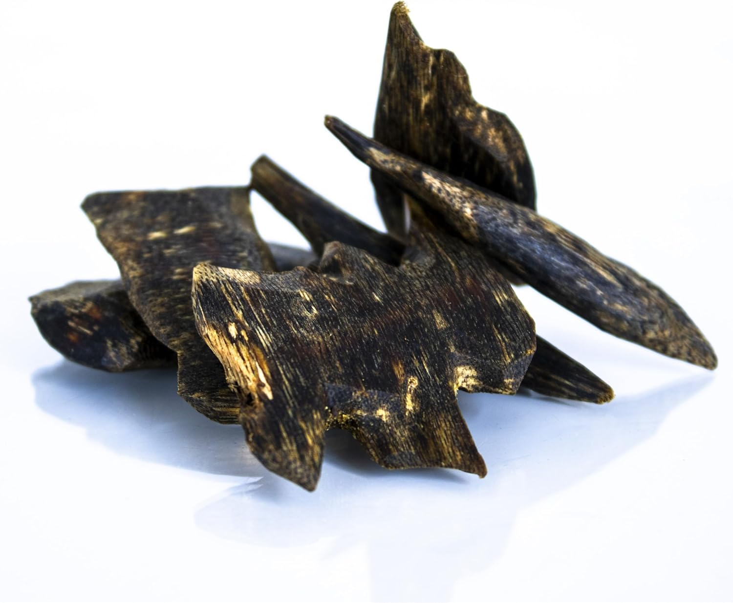 Chinese Natura Kynam Agarwood （Qinan Oud） - Boasts a Distinctly Unique Aroma, Ideal for Home Incense, Meditation & More | Sustainable Harvesting (30g Experience Pack - Sink Grade - Block)