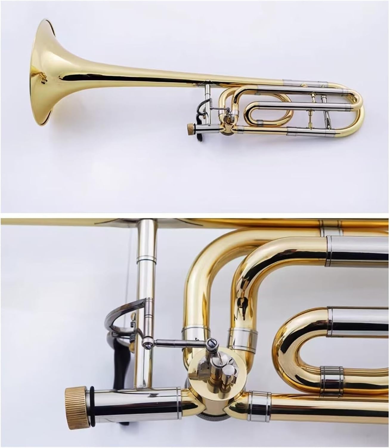 B flat tenor trombone professional instrument suitable for beginners