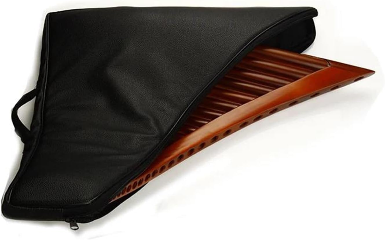 Chinese Traditional Musical Instrument 25 Pipes Pan Flute C Key Pan Pipes Woodwind Instrument Pan Flute In C Key (Color : Left)