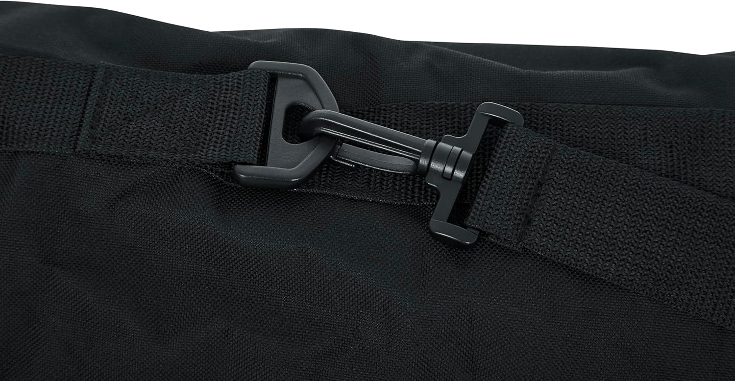 Gator Cases Lightweight Microphone Combo Carry Bag, Holds Five (5) Wired Mics and Three (3) Stands (GX-33)