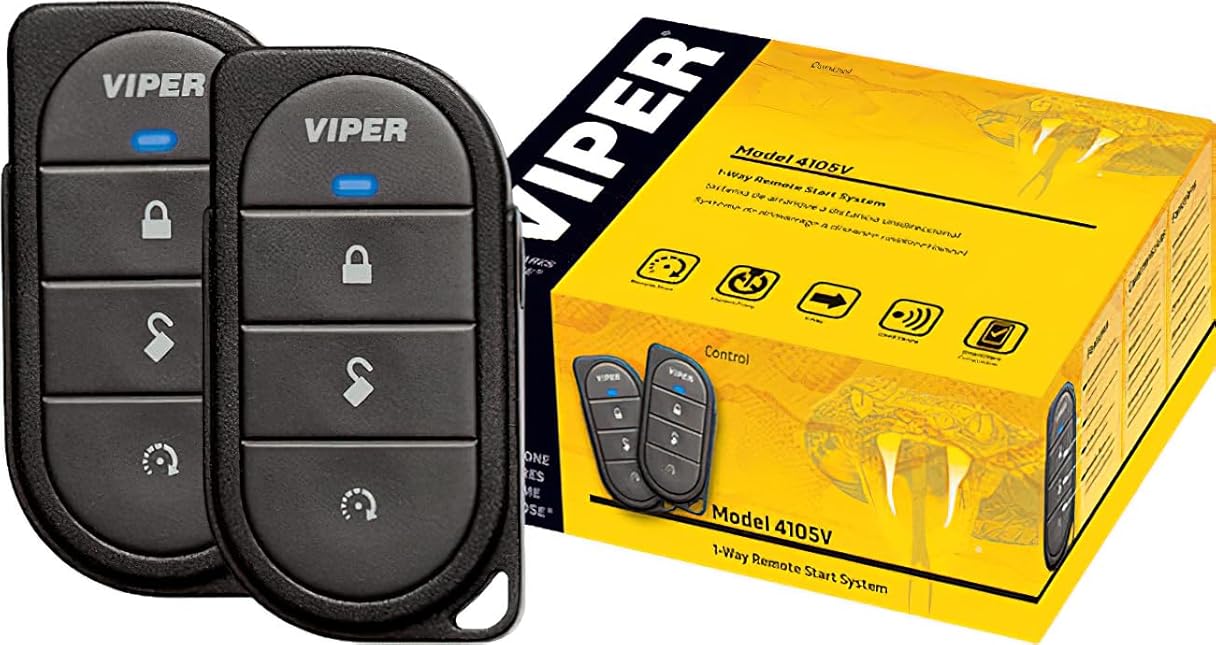 Viper 4105V 1-Way Remote Start System (Renewed)