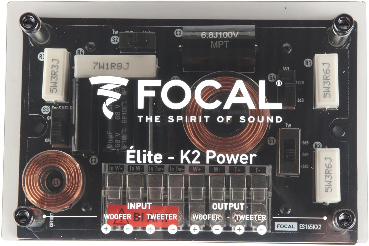 Focal XO/ES165KX2 Crossover Compatible with ES165KX2 6.5” 2-Way Component kit
