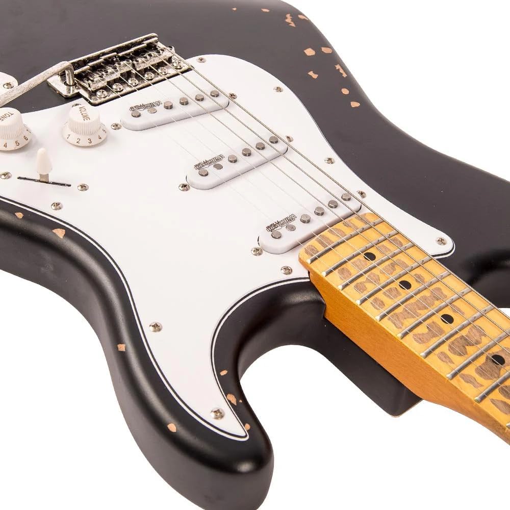 Vintage Guitars Icon V6 Electric Guitar - Black
