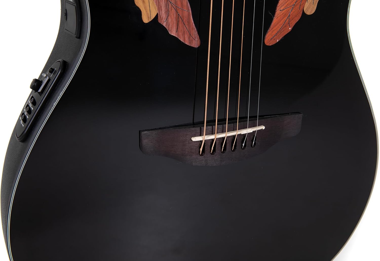 Ovation Celebrity Elite CE44-5 A/E Guitar - Black