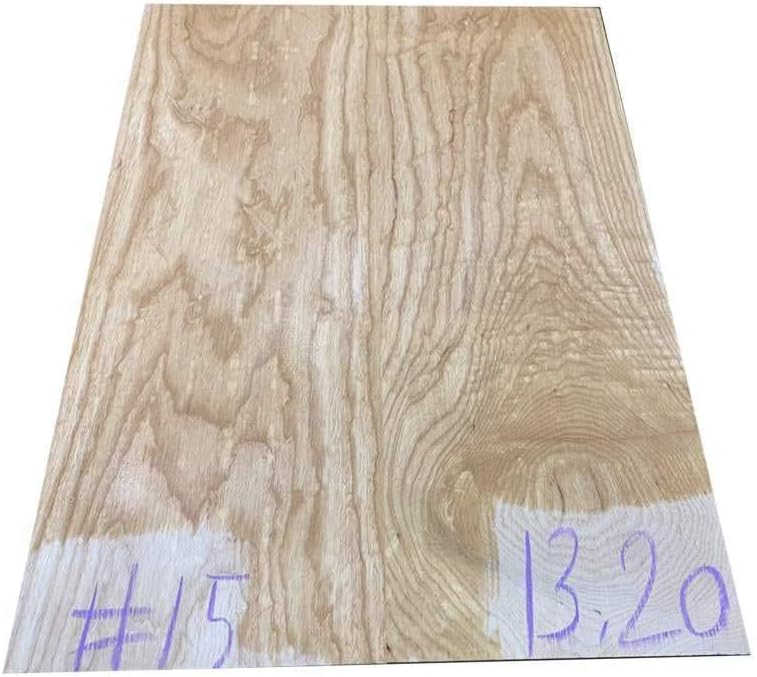 Generic Exotic Electric Guitar Body Blank Wood, Variety of Exotic Luthier Wood to Choose From (Swamp ash 3 piece)