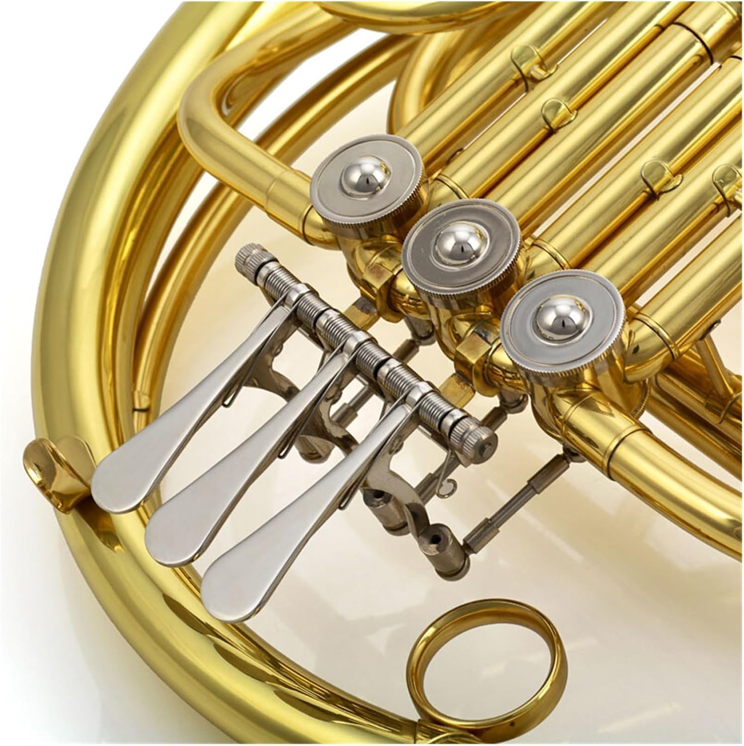 4 Key French Horn Three Key Single Row French Horn F Suitable For Beginners And Adults With Lacquer Brass Instruments