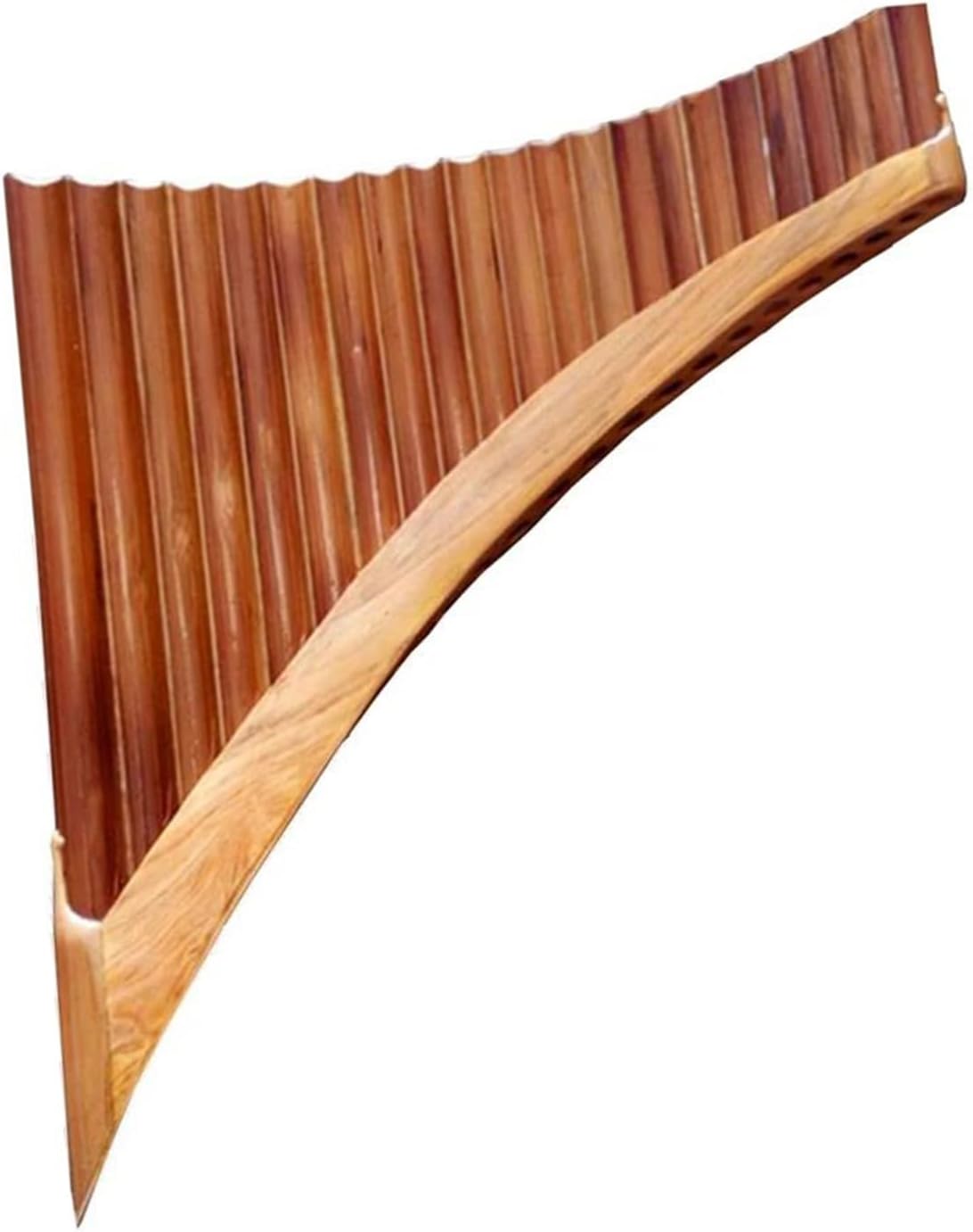 25 Pipe C Key Pan Flute 22 Pipe Professional Right Left Handmade Pan Flute Woodwind Instrument In C Or G Key(Left Hand C)